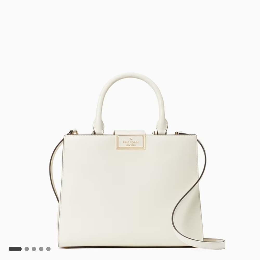 Kate Spade Cream Satchel Bag